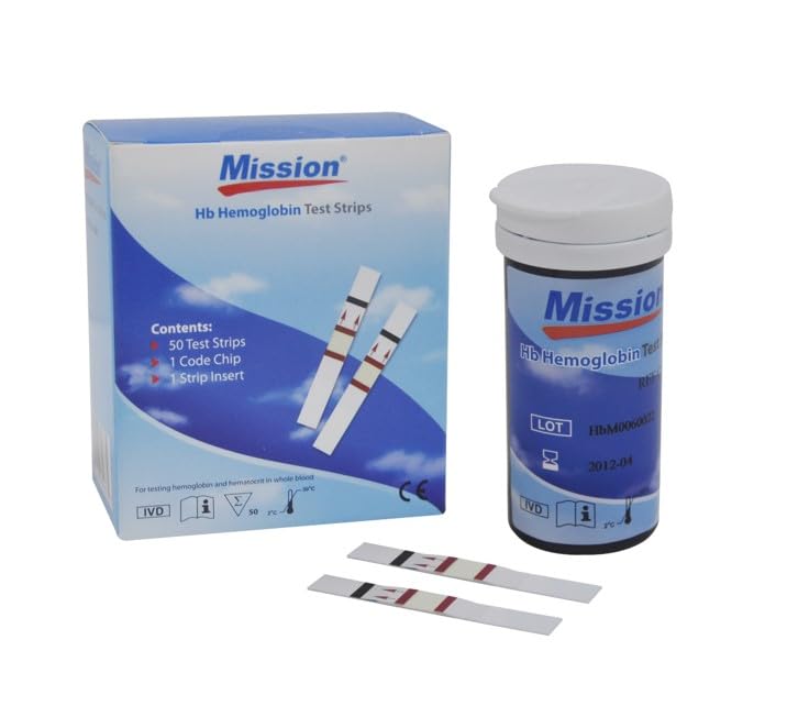 Mission HB Hemoglobin Testing Device – Portable Blood Analyzer