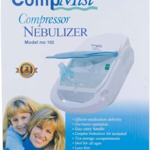 Mabis CompMist Compressor Nebulizer – Compact Respiratory Therapy Device