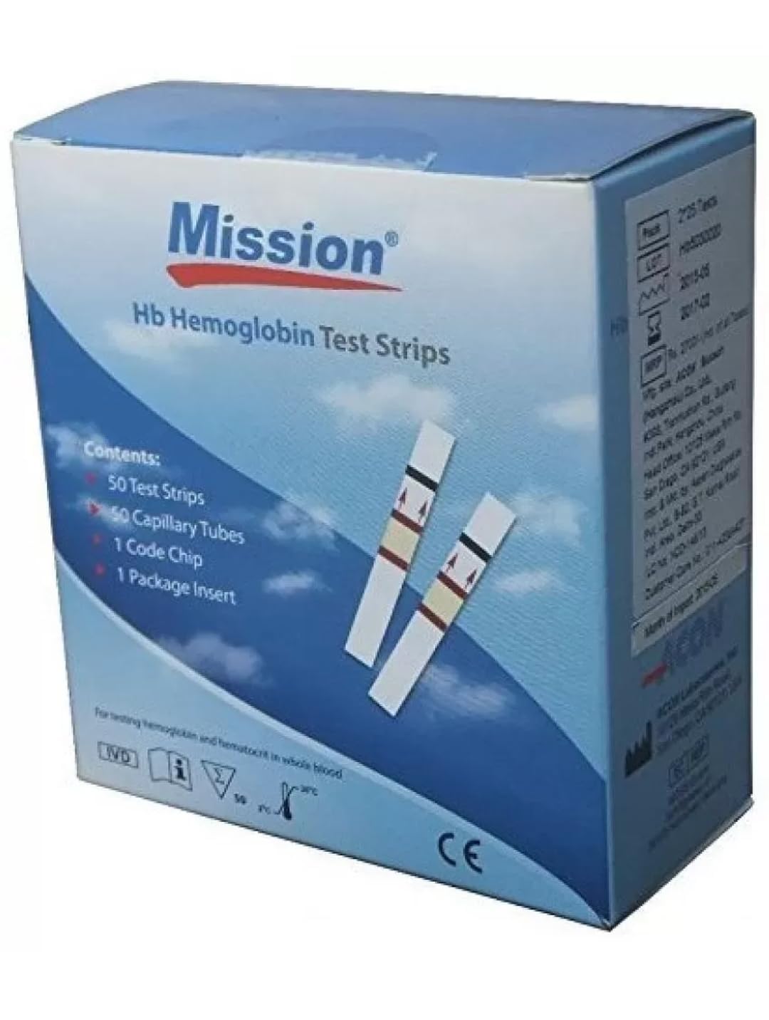 Mission HB Hemoglobin Testing Device – Portable Blood Analyzer