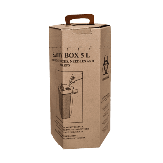 ARVS Cardboard Safety Boxes – Hexagon Shape