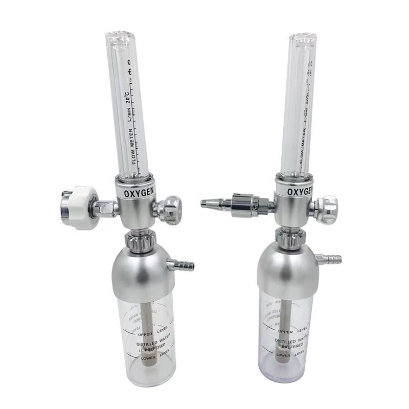 French Oxygen Flowmeter and Outlet – Medical Gas Regulator