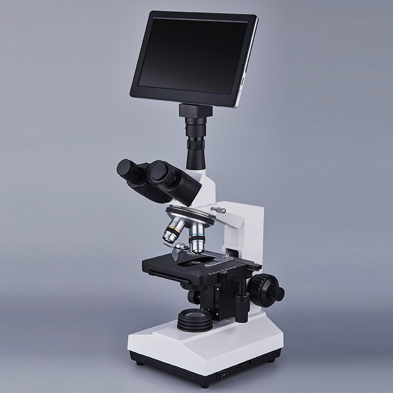 Biological Microscope with Screen ( Optical Binocular Biological Microscope )
