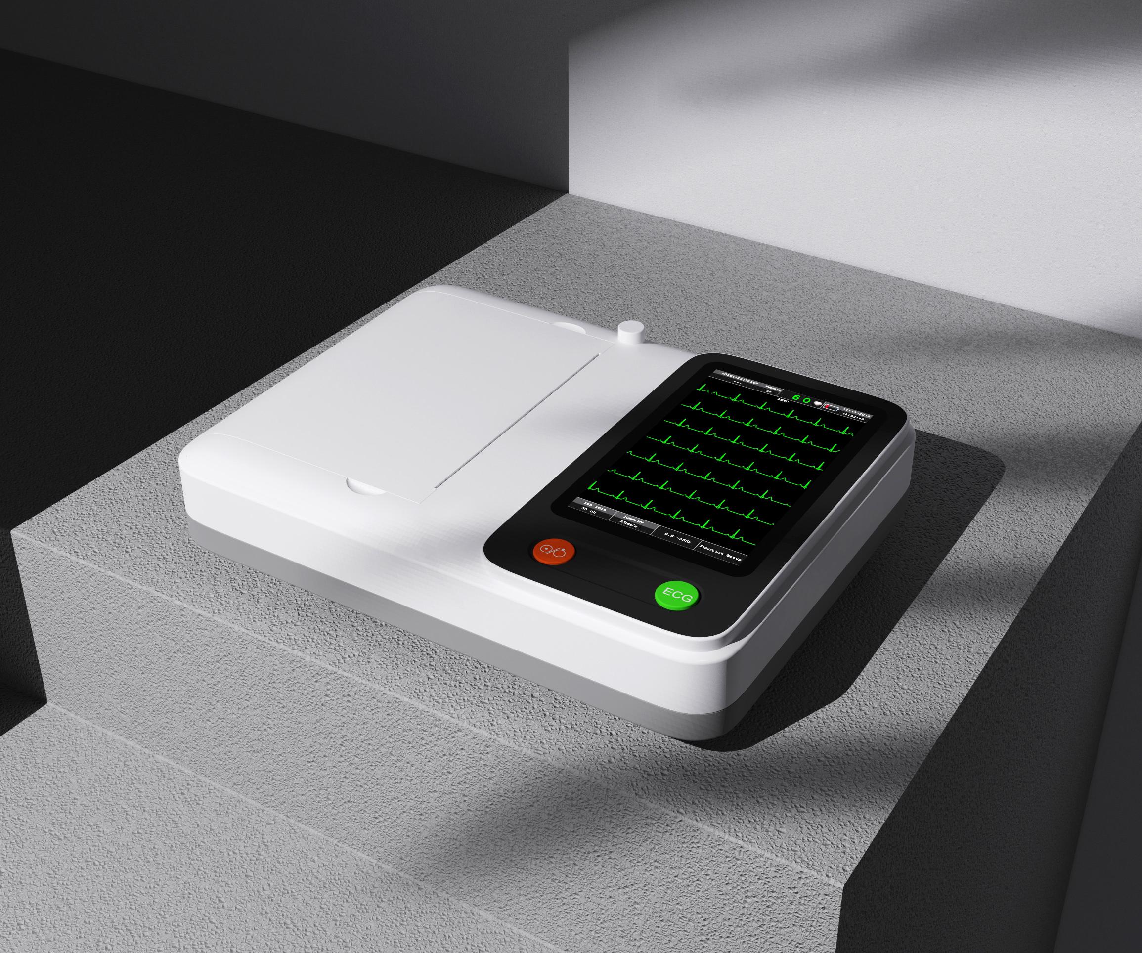 Automatic 6 Channel ECG Machine – Digital Electrocardiograph System