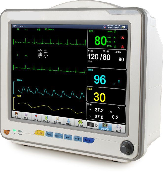 PM-12D Multi-Parameter Patient Monitor