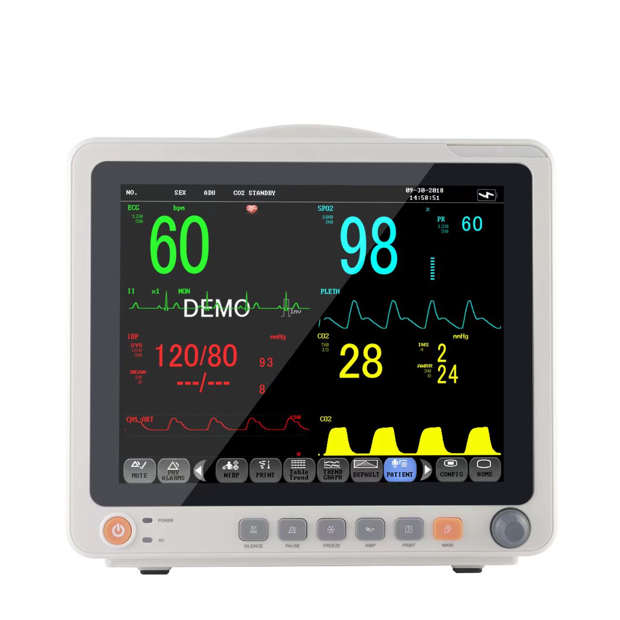 PM-12B 12.1 Inch Multi-Parameter Patient Monitor