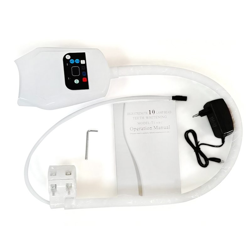 Teeth Whitening Machine - Dual Modes LED Teeth Whitening Bleaching Light with Arm Holder