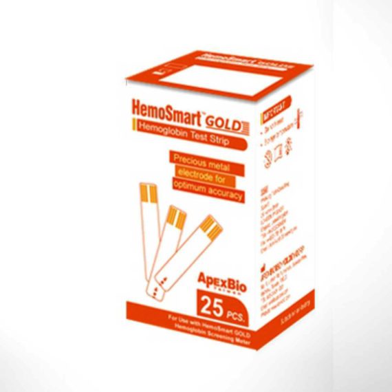 Test Strip for ApexBio HemoSmart Gold Hemoglobin Meter