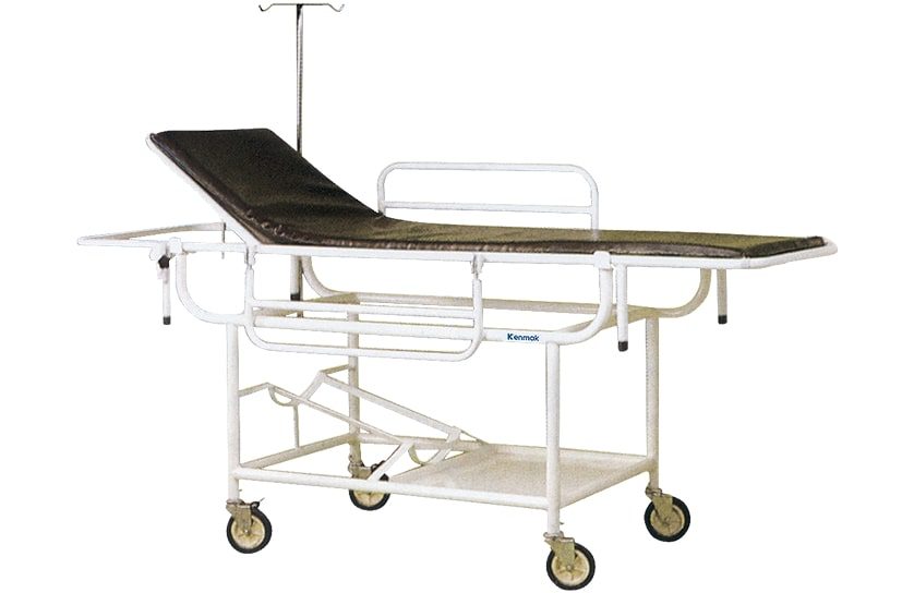 K037 Stretcher On Trolley