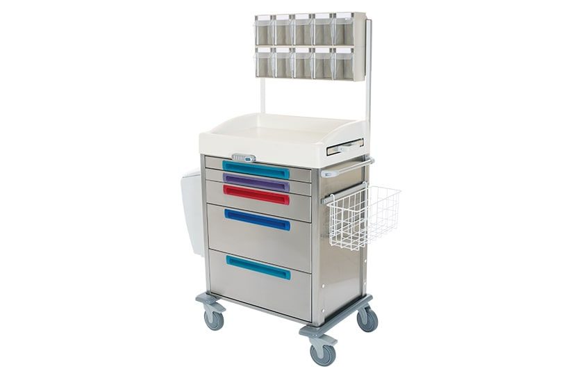 K040 / AK Anesthesia Trolley (Stainless Steel)