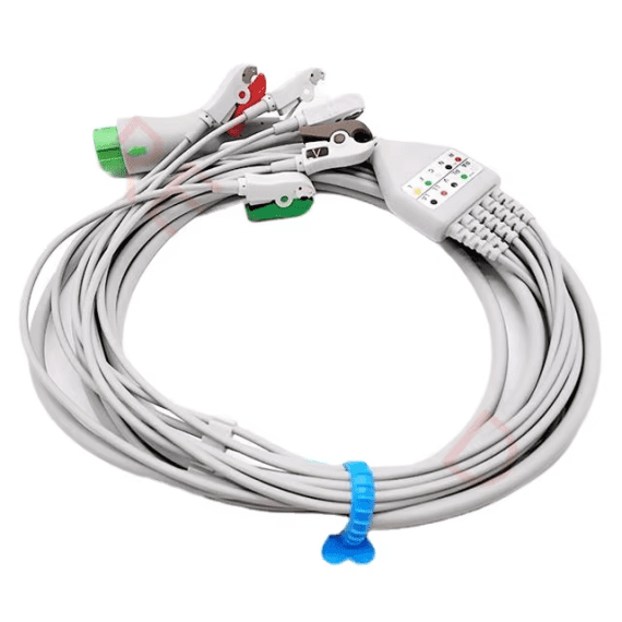 Medical AHA 5 Lead Ecg Cable