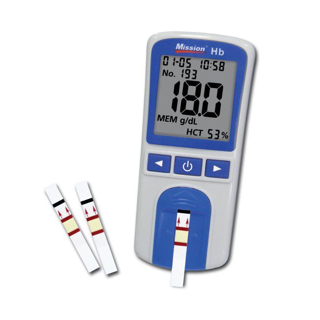 Mission HB Hemoglobin Testing Device