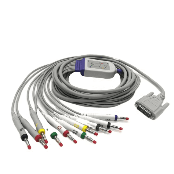 Nihon Kohden SE-1200 9130 10-Lead ECG/EKG Cable