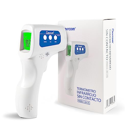 Berrcom Non-Contact Infrared Thermometer Used on Forehead – 3-in-1 Digital Adult & Baby Thermometer
