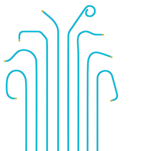 Hydrophilic Angiographic Catheter