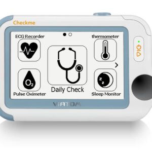 Checkme Pro vital signs monitor with ECG holter & wireless bp monitor