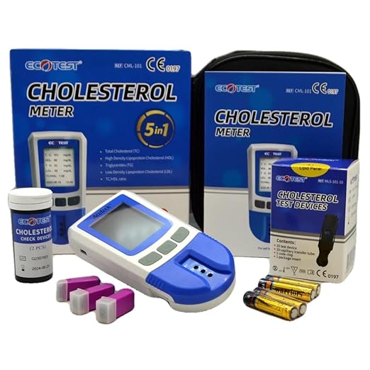 EcoTest 5-in-1 Cholesterol Monitoring System (CML-101)
