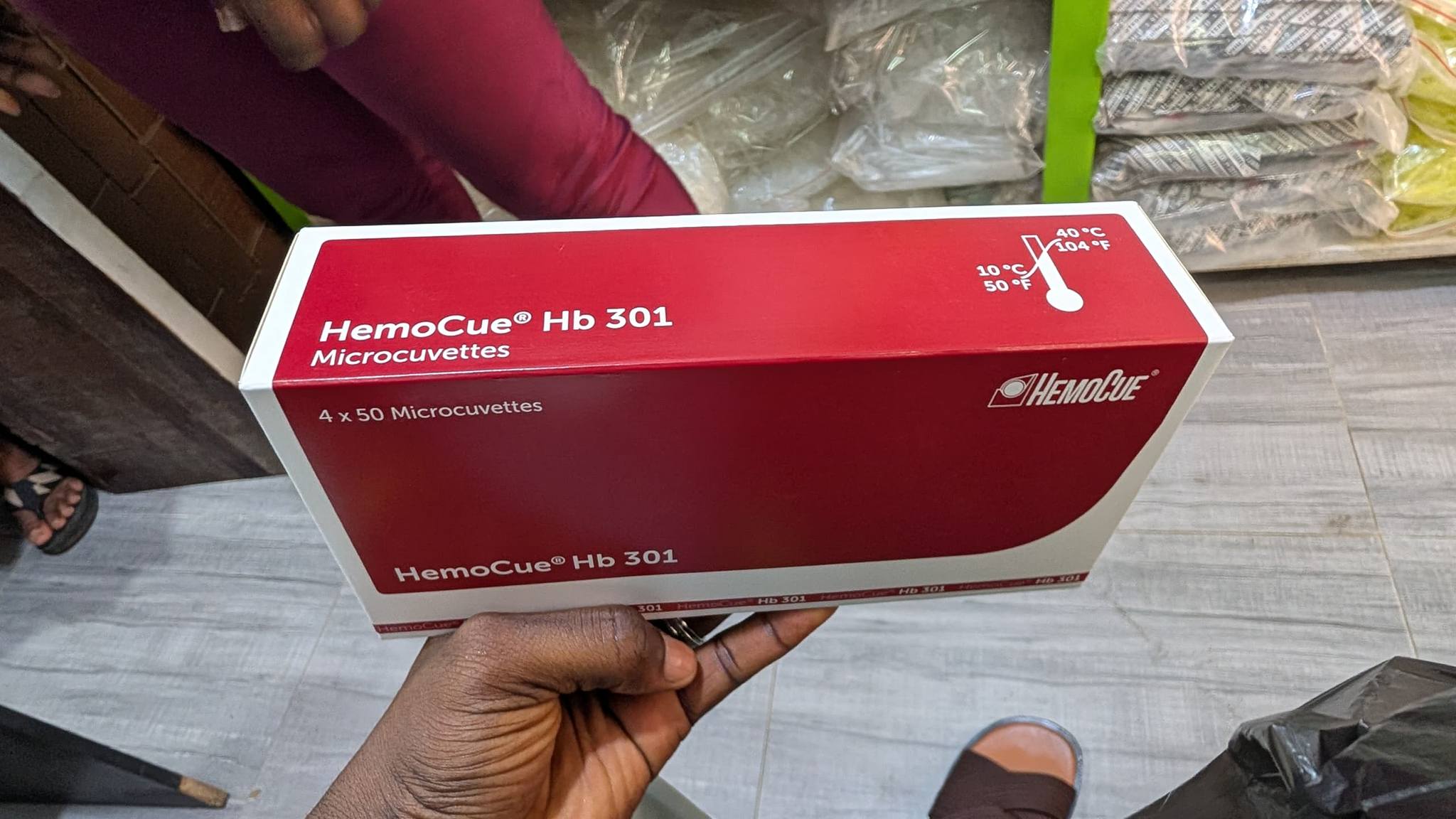 HemoCue Hb 301 Microcuvette