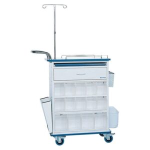 K040 Drawer Medicine and Treatment Trolley