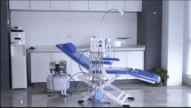 Mobile Dental Chair with Compressor(32L) Portable Dental Treatment Unit