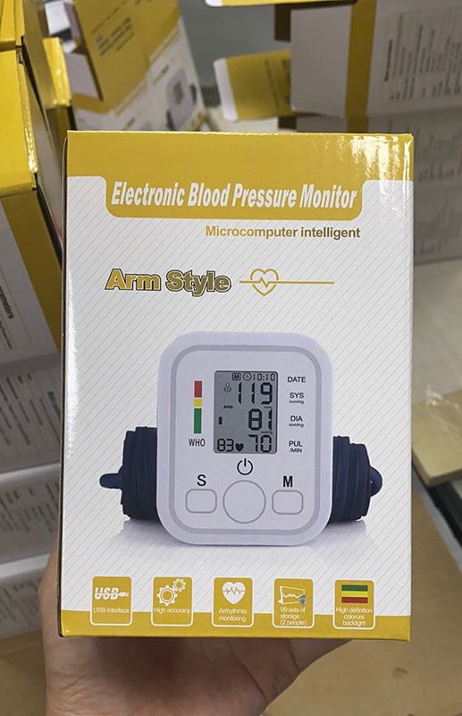 Digital Blood Pressure Monitor with Voice Function