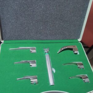 6 Blades Laryngoscope Set – Stainless Steel Airway Management Kit